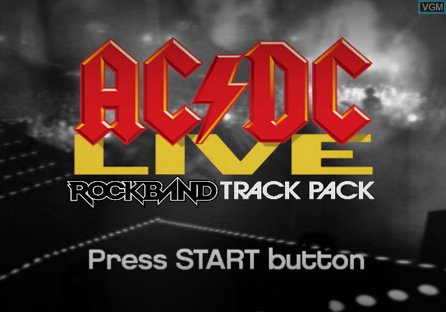 AC/DC Live Rock Band Track Pack - PS2 – Games A Plunder